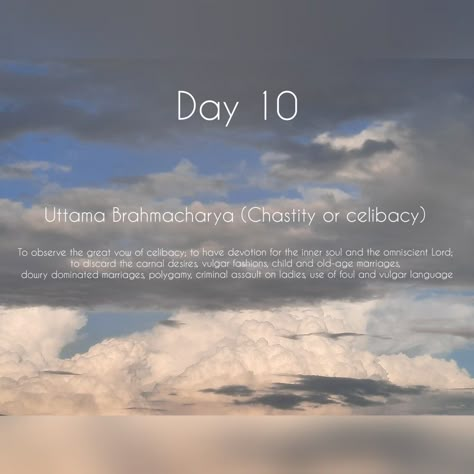 Day 10 of Daslakshan Parv. Uttam Brahmacharya. A festival celebrated by devotees of Jainism. Festival Quotes, Aesthetic Instagram Theme, God Illustrations, Guy Pictures, School Crafts, Poster Prints, Festival, Collage, 10 Things