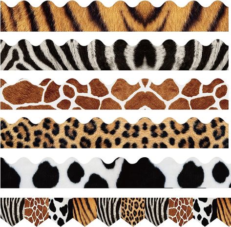 Jungle Bulletin Boards, Wall Decorations Diy, Jungle Theme Classroom Decorations, Animal Classroom, Animal Print Classroom, Boarders For Bulletin Boards, Safari Classroom, 2024 Classroom, Colorful Bulletin Boards