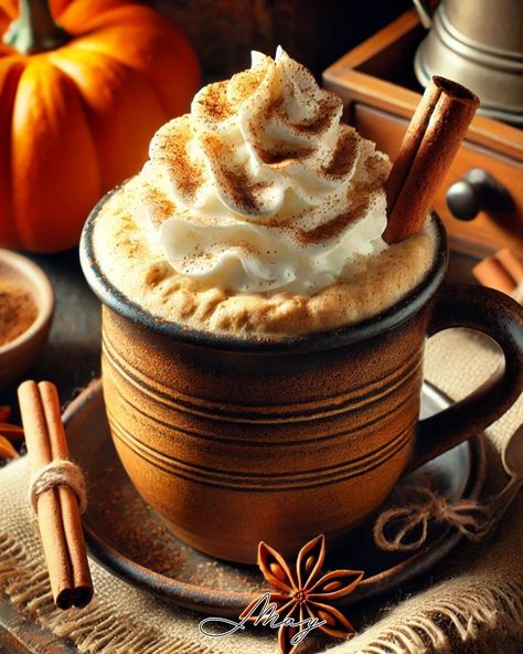 🗣️ Warm up with a cozy pumpkin spice latte, made with the perfect blend of spices and creamy milk. It's the ultimate fall treat that keeps you coming back for more. ☕🍂 #PumpkinSpiceLatte #FallDrinks #MAYAiCEO #Pumpkin #Spice #Foodie #Yummy Pumpkin Latte Aesthetic, Pumpkin Spice Vibes, Pumpkin Spice Latte Aesthetic, Brown Sugar Pumpkin Spice Latte, Pumpkin Spice Candle Aesthetic, Fall Drinks, Fall Treats, Pumpkin Spice Latte, Pumpkin Spice