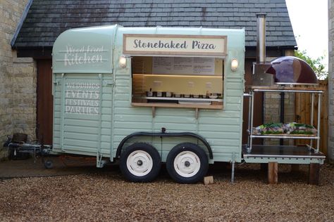 Pizza Trailer, Australian Coffee, Fast Food Truck, Foodtrucks Ideas, Trailer Bar, Coffee Food Truck, Catering Van, Bar Mobile, Pizza Truck