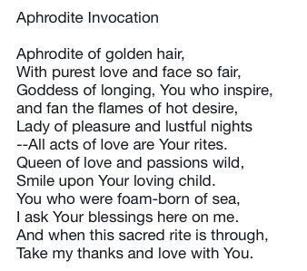 Poems For Aphrodite, Invoke Aphrodite, Alter To Aphrodite, Aphrodite Poems, Offerings For Aphrodite, Aphrodite Poem, Prayer To Aphrodite, Aphrodite Ritual, Aphrodite Prayer