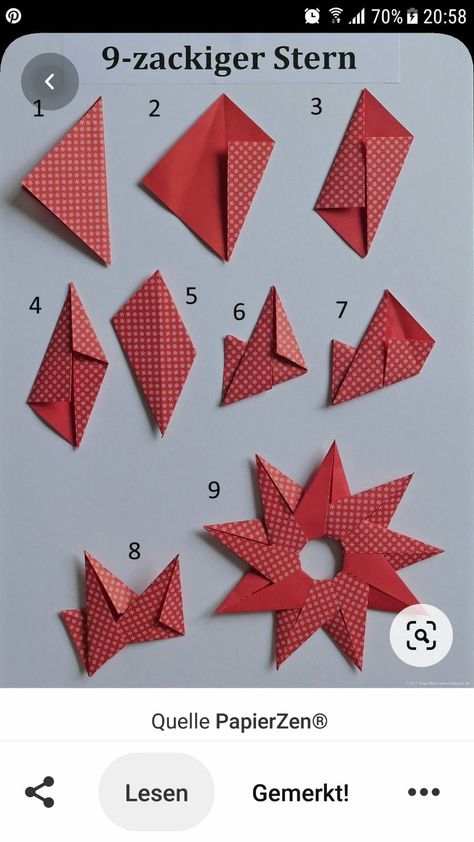 Origami Christmas Ornament, Bob Hairstyles Short, Origami Star, Short Hair Hairstyles, Paper Christmas Ornaments, Short Hair Ideas, Instruções Origami, Modular Origami, Christmas Origami