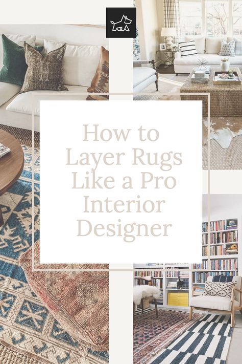 Implement these 10 designer tips for strategic rug layering. Start with a solid color base rug and add a smaller patterned rug for a pop of personality. Ensure the top rug complements the furniture and overall room aesthetic. Use non-slip pads under each layer for safety and stability. Layer rugs of different cultural styles for a worldly, eclectic look. Position the top rug to highlight a focal point in the room, like a coffee table or fireplace. Double Layer Rug Living Room, Wallpaper And Rug Combo, Layered Rug Look, Overlapping Rugs Living Rooms, Layered Rug Living Room, Layered Rug Dining Room, Layered Rugs Living Room Ideas, Layered Living Room Rugs, Two Rugs In One Room Layout