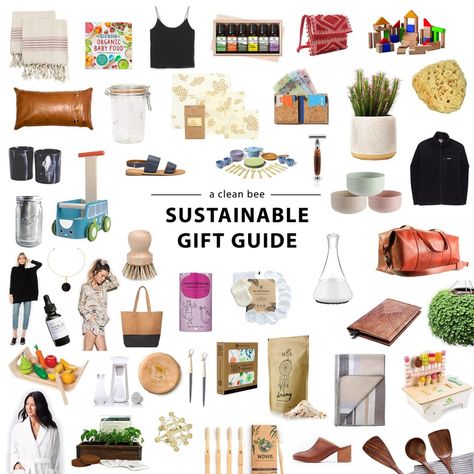 2018 Sustainable Gift Guide Sustainable Christmas Gifts, Sustainable Holiday, Valentines Bricolage, Thoughtful Gifts For Him, Sustainable Christmas, Zero Waste Gifts, Gift Guide For Him, Diy Gifts For Him, Diy Holiday Gifts