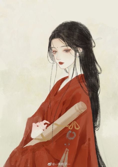 Chinese Girl Drawing, Hanfu Art, Chinese Folk Art, Japon Illustration, Ethereal Art, Bastille, 영감을 주는 캐릭터, Cute Cartoon Wallpapers, Chinese Art