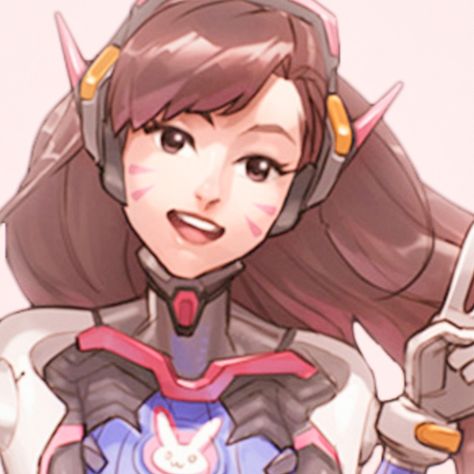 Profile Picture Dva Overwatch, Dva Icons, D.va Pfp, D.va Icons, D.va Art, D.va Overwatch, Overwatch Fan Art, Overwatch 2, Anime Best Friends