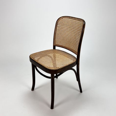 Listed on VNTG.com: No. 811 Chair by Josef Hoffman for FMG, 1960s | #vntg #vintage Hoffman Chair, Thonet Dining Chairs, Mid Century Armchair, Salon Chairs, Wicker Chair, Desk Chair, Vintage Design, Art History, 1960s