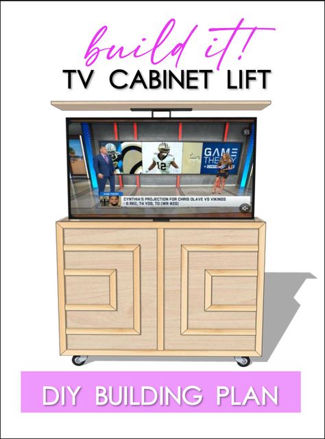 Homepage - One Handy Momma Diy Outdoor Tv Cabinet With Lift, Ikea Tv Lift Cabinet, Diy Tv Lift Cabinet Hidden Tv, Diy Tv Lift Cabinet, Diy Media Cabinet, Tv Lift Cabinet Diy, Hidden Tv Bedroom, Outdoor Tv Stand, Tv Lift Mechanism