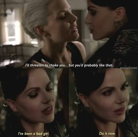 Awesome Evil Queen Regina and Emma (Lana and Jen) #Once #S6 Regina X Emma, Emma And Regina, Castle Abc, Regina And Emma, Instagram New Post, Ouat Funny, Once Upon A Time Funny, Daphne And Velma, Dark Swan