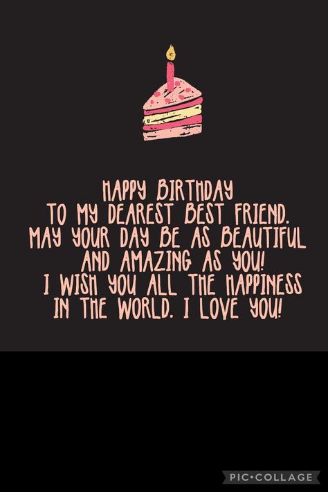 Happy Birthday Bestie Funny, Happy Birthday Greetings, Birthday Messages, Birthday Greetings, Cute Quotes, Birthday Wishes, I Love You, Keep Calm Artwork, Best Friends