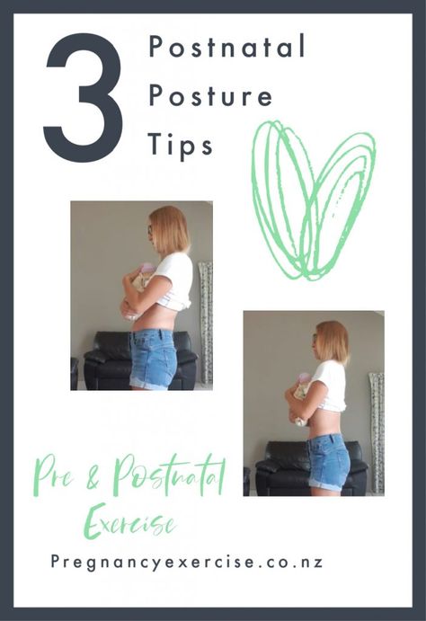 Postnatal Posture: 3 Key Tips to help improve recovery | #postnatalwellness #postnatalexercise #postpartum Postpartum Posture, Mom Posture, Correct Bad Posture, Posture Stretches, Yoga Flyer, Healing Diastasis Recti, Back Pain Yoga, Yoga For Back, Pregnancy Exercise