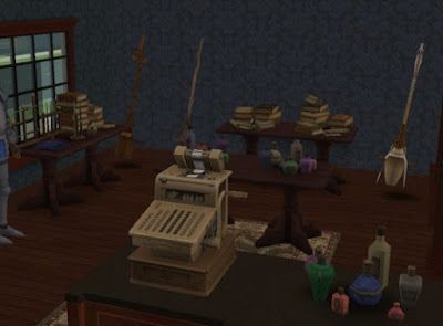 Decat's Sims 2 Creations 3 Broomsticks, Sims 3 Supernatural, Book Piles, Witch Items, Supernatural Theme, The Sims 3, Los Sims, Decor Buy, Sims 2