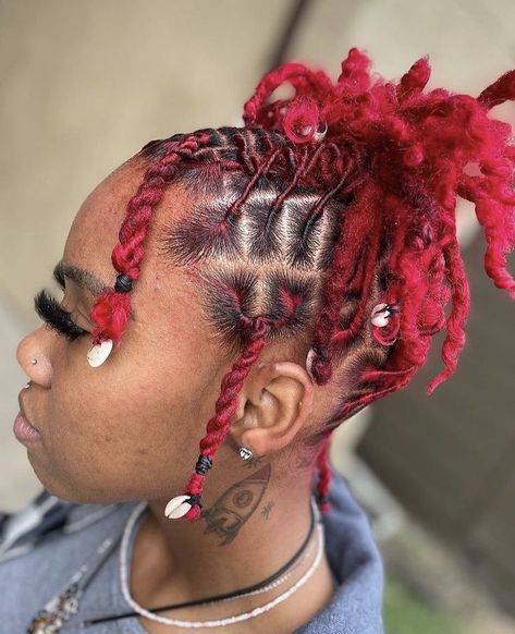 Retwist Locs Style Short Women, Retwist Styles For Short Locs Women, Retwist Styles For Short Locs, Retwist Styles, School Hair Styles, Color Locs, Female Dreadlocks Styles, Dreads Short Hair, 2022 Hairstyles