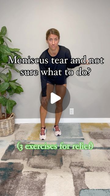 Meniscus Stretches, Knee Injury Exercises, Meniscus Taping, Meniscus Exercises, Strengthen Weak Knees, Meniscus Pain Relief, Knee Meniscus Exercise, Medial Meniscus Exercises, Pain Behind The Knee