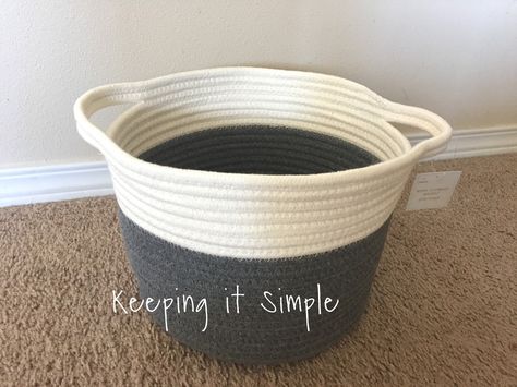 Homemade Baskets Diy, Coiled Rope Basket Diy No Sew, Rope Baskets Diy Tutorials, Rope Baskets Diy, Diy Rope Design, Easy Diy Fashion, Baskets Diy, Diy Decoration Ideas, Diy Fashion Trends