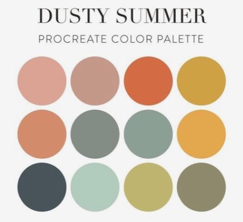 Bedroom Pallet Ideas Colour Schemes, Boho Sun Color Palette, Boho Paint Colours, Muted Boho Color Palette, Boho Aesthetic Decor, Bright Earthy Color Palette, Color Schemes For Websites, Summer Color Pallet, 60s Color Palette