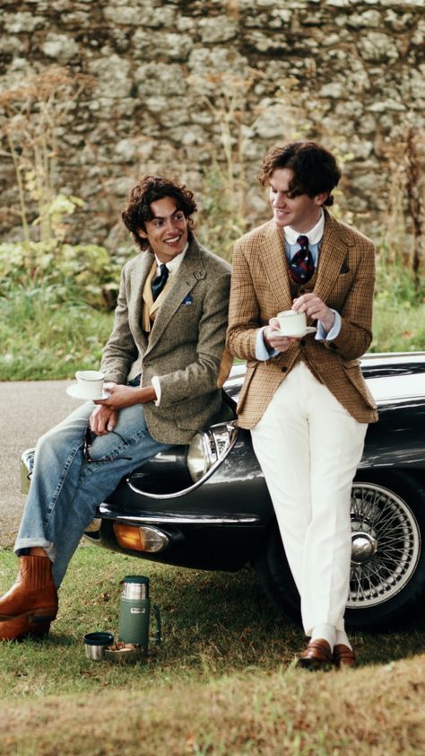 Ralph Lauren Aesthetic Men, Southern Gentleman Style, Southern Gentleman, Preppy Men, Ivy League Style, Ivy Style, British Boys, Fresh Outfits, Big Cat