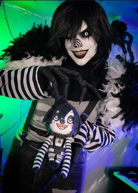 Jack Creepypasta, Creepypasta Cosplay, Creepypasta Funny, Creepypasta Cute, Cute Clown, Laughing Jack, Creepypasta Characters, Jack And Jill, Best Cosplay