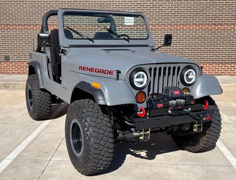 Cj5 Jeep Projects, Jeep Cj7 Ideas, Cj7 Jeep, Jeep Cj7 Renegade, Rural Willys, American Pickup Trucks, Cj Jeep, Custom Jeep Wrangler, Classic Jeeps