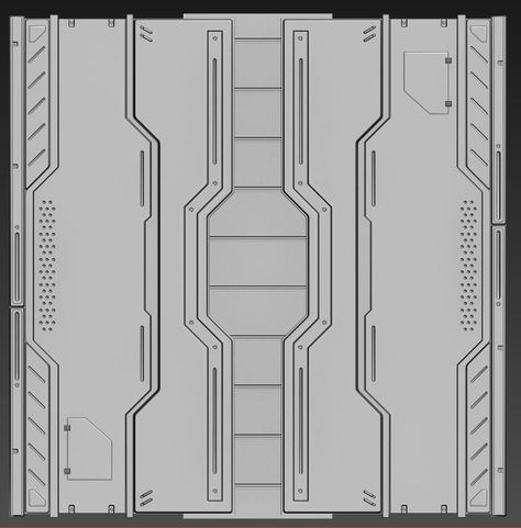 Scifi Wall, Sci Fi Floor, Scifi Corridor, Scifi Interior, Sci Fi Wall, Game Textures, Sci Fi Props, Spaceship Interior, Sci Fi Environment