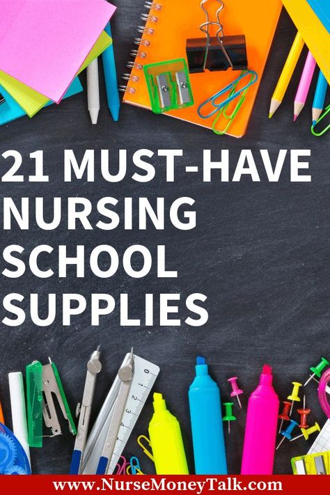 This article is a list of the essential nursing school supplies that nursing students need for nursing school. See also school supplies for nursing students. #nursingstudent #nursingschool School Supplies For Nursing Students, Essentials For Nursing School, School Nurse Supply List, Nursing School Essentials Supplies, Nursing School Essentials, Schul Survival Kits, Nursing School Supplies, Cna School, Nurse Money