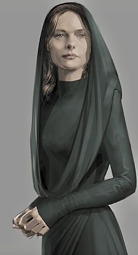 Bene Gesserit Outfit, Dune Bene Gesserit Costume, Lady Jessica Dune Costume, Bene Gesserit Costume, Dune Costume Design, Bene Gesserit Aesthetic, Dune Outfit, Jessica Dune, Dune Fashion