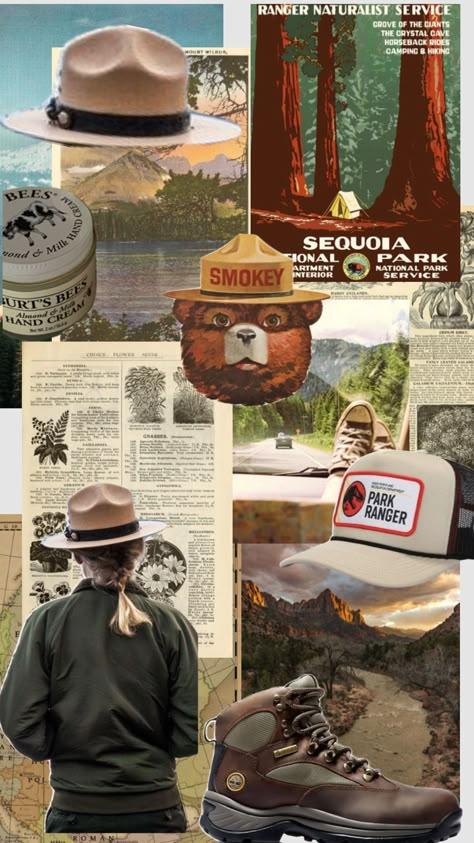 #parkranger #nature Park Ranger Aesthetic, Ranger Aesthetic, National Park Ranger, Nature Valley, Camping Vibes, Adventure Inspiration, Crystal Cave, Park Ranger, Perfect World