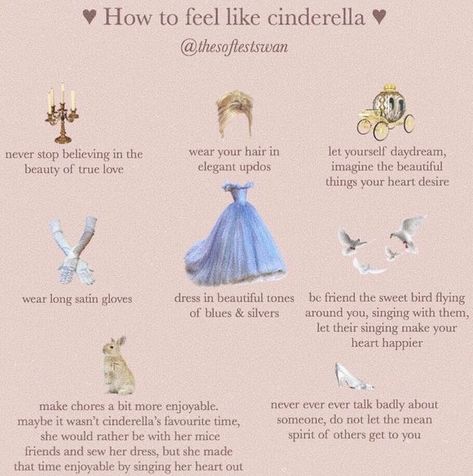 How To Feel Like Cinderella, How To Be Like Cinderella, Cinderella Aesthetic, Gloves Dress, Etiquette And Manners, Princess Core, Angel Aesthetic, Classy Aesthetic, Pink Girly Things