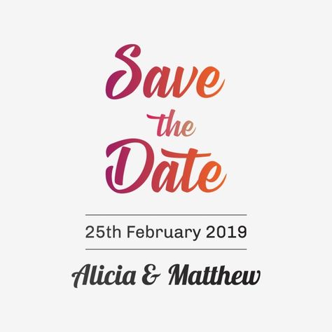 Save The Date Png, Save The Date Fonts, Save The Date Text, Save The Date Wedding Card, Modern Card Design, Romantic Marriage, Graphic Design Inspiration Poster, Inspiration Poster, Save The Date Designs