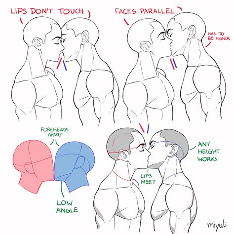 Spiderman Kiss Reference, Couple Poses Kissing Cheek Reference, Anime Poses Reference Kissing, Kissing Character Art, Desperate Kiss Reference, Surprise Kiss Drawing Base, Art References Kiss, Spicy Kissing Reference, Kissing Ref Pose