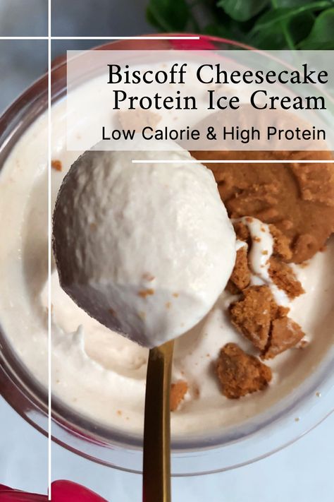 Low Calorie Ice Cream, Protein Ice Cream Recipe, Protein Ice Cream Recipes, Low Carb Cookies Recipes, Cookie Board, Biscoff Cheesecake, Easy Ice Cream Recipe, Ultimate Cookies, Protein Ice Cream