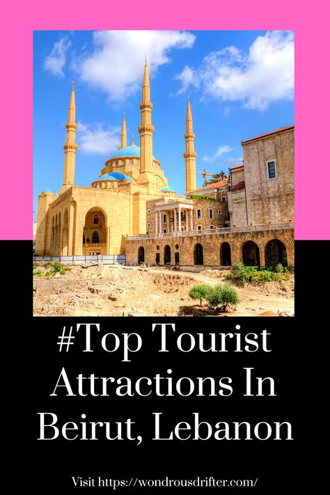 #Top Tourist Attractions In Beirut, Lebanon Lebanon Travel, Byblos Lebanon, Lebanon Beirut, Roman Baths, Beirut Lebanon, Breathtaking Places, American Universities, Adventure Explore, Travel Trip