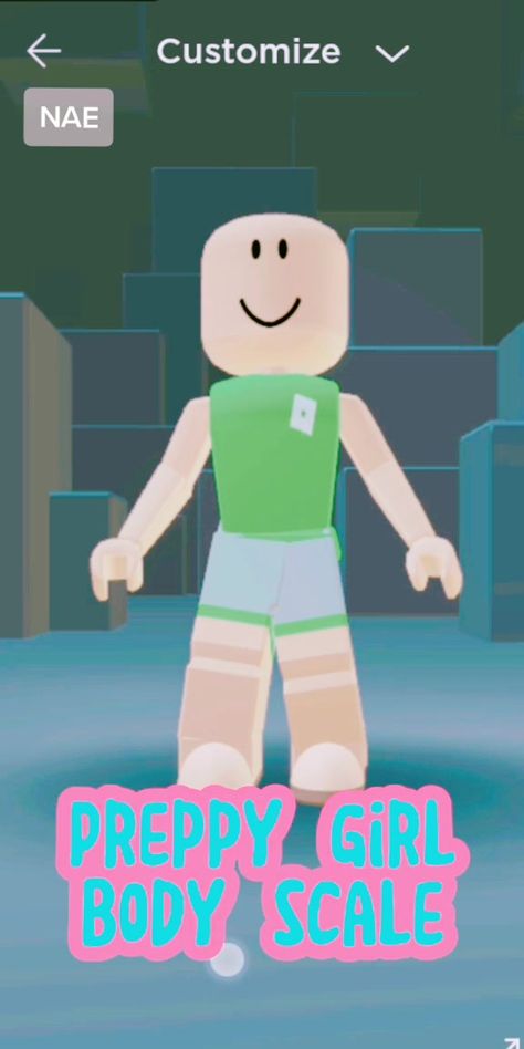 Roblox Legs Tutorial, Cute Roblox Body Types, Roblox Body Scale, Roblox Body Types, Roblox Body Tutorial, Body Scale, How To Get Bigger, Big Legs, Body Tutorial