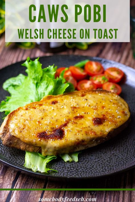 Welsh Rarebit Recipe, Rarebit Recipe, Welsh Food, Cheese On Toast, Welsh Rarebit, Welsh Recipes, British Cooking, British Recipes, Wales Travel