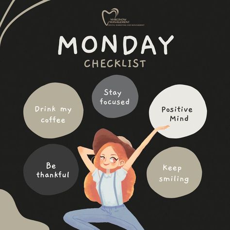 Monday Checklist, Nlp Quotes, Monday Motivation Positive Thoughts, Motivation Positive Thoughts, Local Business Marketing, Monday Coffee, Monday Feels, Todo List, Positive Mind