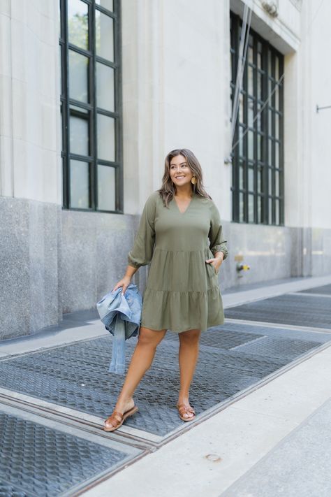 Plus Size T Shirt Dress Outfits, Tshirt Dress Outfit, Sneaker Outfits Women, Spring Outfits Dresses, Shirt Dress Outfit, Shirt Dress Summer, Small But Mighty, Everyday Dress, Church Dresses