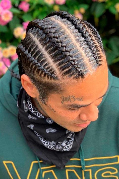 French Braids Men, Cornrows Men, Cornrow Styles For Men, Box Braids Men, Cornrow Braids Men, Braids For Men, Braid Styles For Men, Braids Men, Boy Braids Hairstyles