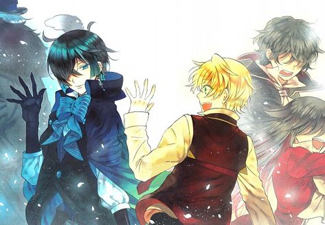 Pandora Hearts: Oz, Alice, and Gilbert  Vanitas no Shuki: Vanitas, Murr, and Noe ALSO: mMM YES Pandora Hearts Gilbert, Pandora Hearts Oz, Gilbert Nightray, Oz Vessalius, Wallpaper Homescreen, Vanitas No Carte, Pandora Heart, Pandora Hearts, Monster Hunter