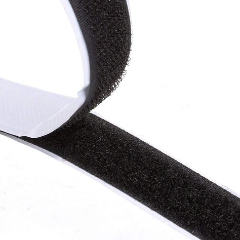 Velcro Tape, Sewing School, Hook And Loop Fasteners, Double Sided Adhesive Tape, Black Tape, Hook And Loop Tape, Double Sided Adhesive, Double Sided Tape, Office Home