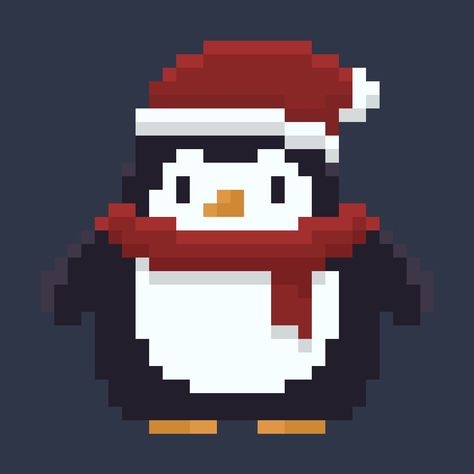 Widgets Winter, Penguin Pixel Art, App Widgets, Pixel Characters, Penguin Art, Club Penguin, Ideas Minecraft, Dream Tattoos, Game Ideas