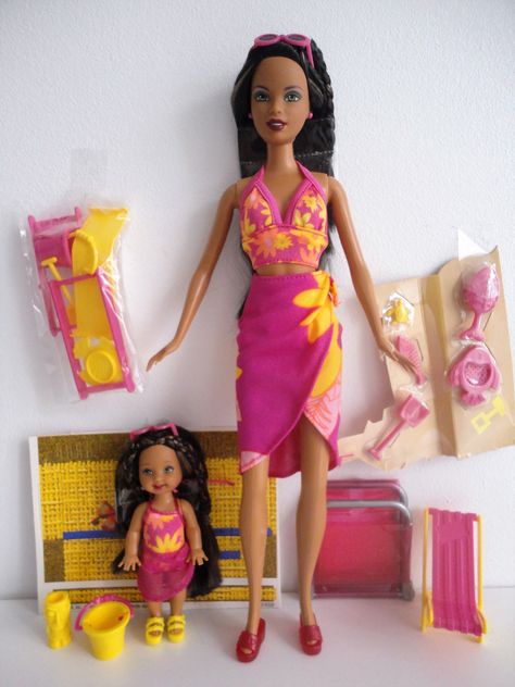 Barbie & Kelly Hawaiian Vacation AA BD2003 #B2713 Barbie Kelly, Hawaiian Vacation, Barbie Fashion