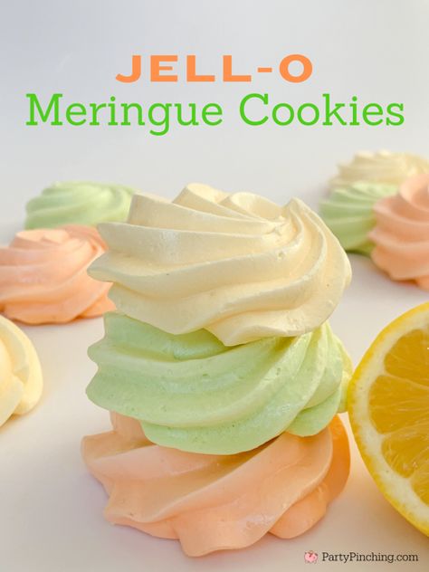 Merangue Recipe Cookies Easy, Angel Food Cookies Recipes, Coconut Meringue Cookies, Flavored Meringue Cookies, Pistachio Cherry Cookies, Jello Meringue Cookies, Mirangue Cookies, Meringue Cookies Christmas, Merengue Cookies