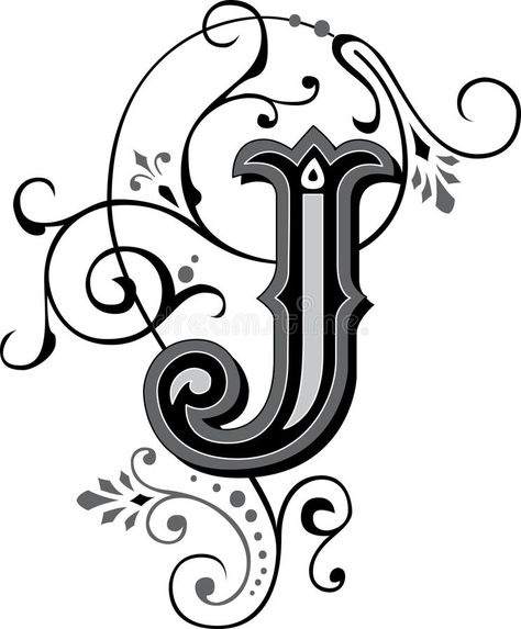 J Calligraphy, Alphabets Letter, Tattoo Fonts Alphabet, English Alphabet Letters, Hd Flower Wallpaper, English Font, Old English Font, Tattoo Lettering Fonts, Alphabet Crafts