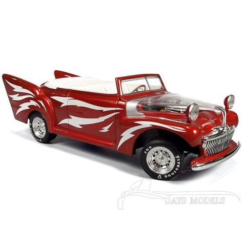 Grease Movie Car - Greased Lightning Greased Lightning, Grease Movie, Lightning Cars, Tv Cars, Toy Cars For Kids, Play Vehicles, Cars Movie, Red Car, Diecast Model Cars