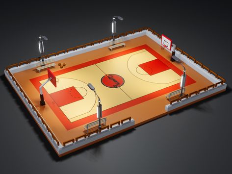 Diy Basketball, Tj Watt, Model Diorama, Basketball Game, Diy Crafts Room Decor, Diy Birthday Gifts, Beautiful Fantasy Art, Miniature Art, Craft Room