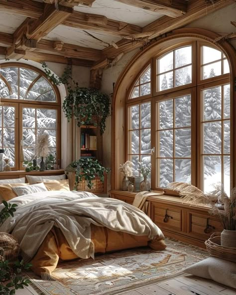 Fairytale House Interior, Cozy Cabin Bedrooms, Home Decor Cheap, Cozy Cottage Bedroom, Fairytale House, Home And Decor, Home Decor Fall, Cottage Inspiration, Cottage Interior