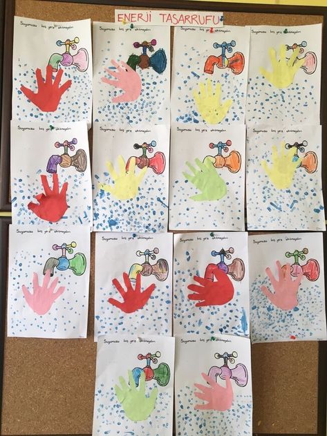 Germs Preschool Activities, Water Activities Preschool, Germs Activities, Kindergarten Art Crafts, Hygiene Activities, Winter Activities Preschool, Art Activities For Toddlers, Fall Arts And Crafts, Daycare Activities