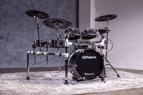 Roland - TD-50KV2 | V-Drums Roland Electronic Drums, Drum Throne, Computer Music, Electronic Musical Instruments, Drum Key, Acoustic Drum, Electronic Drums, Digital Audio, Drum Kits