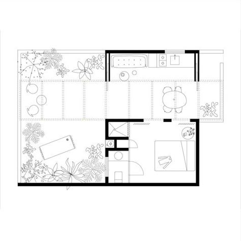 Plywood House, Compact House, A Small House, Micro House, Small House Plan, Tiny House Plans, Tiny House Design, Small House Plans, Architecture Plan