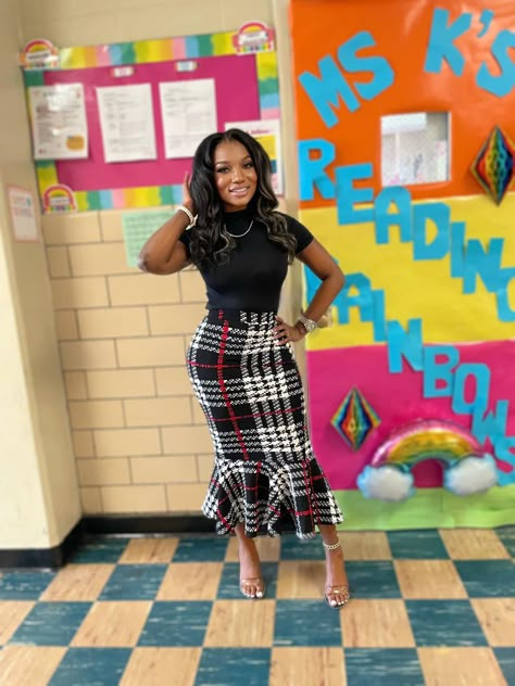 Cogic Fashion Church Outfit Black, Black Teacher Aesthetic, Educator Aesthetic, Teacher Outfits Black Women, Elevated Workwear, Sunday Church Outfits, Cogic Fashion, Modest Church Outfits, Black Teacher